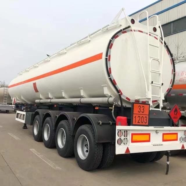 Begagnad 40ft Flak Container Semi Trailer